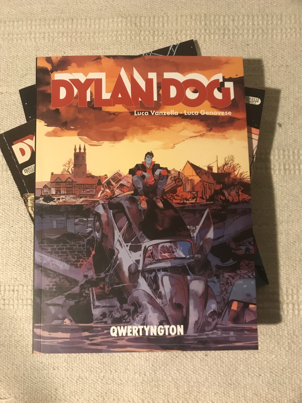 DYLAN DOG Qwertyngton- Luca Vanzella Luca Genovese, wydawnictwo: Sergio Bonelli Editore