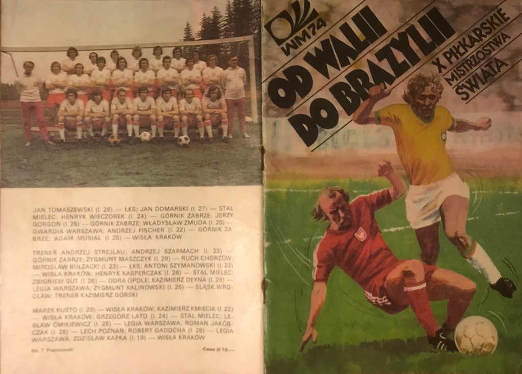 Od Walii do Brazylii , rys. Grzegorz Rosiński, wydawnictwo: Sport i Turystyka,&nbsp;1975